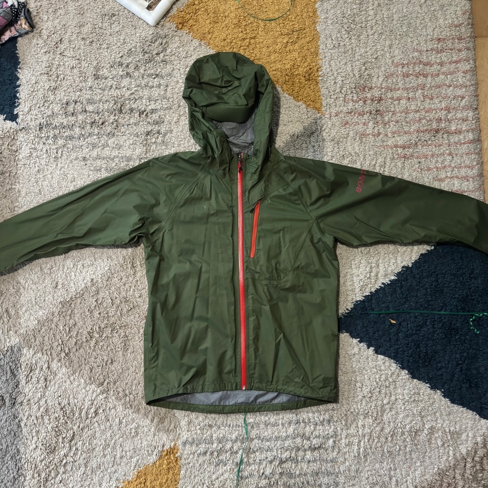 Bontrager Avert Stormshell Olive Green Rain Jacket